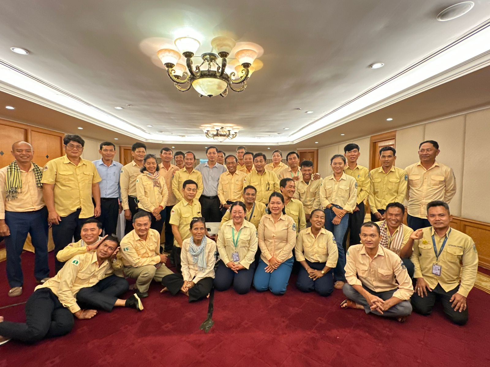 ពិធីបើកកម្មវិធីបណ្តុះបណ្តាលសម្រាប់មគ្គុទ្ទេសក៍ទេសចរណ៍និយាយភាសាបារាំងនៅកម្ពុជា