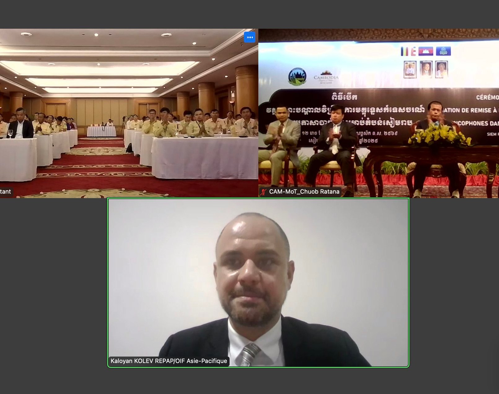 Launch of training program for French-speaking tourist guides in Cambodia